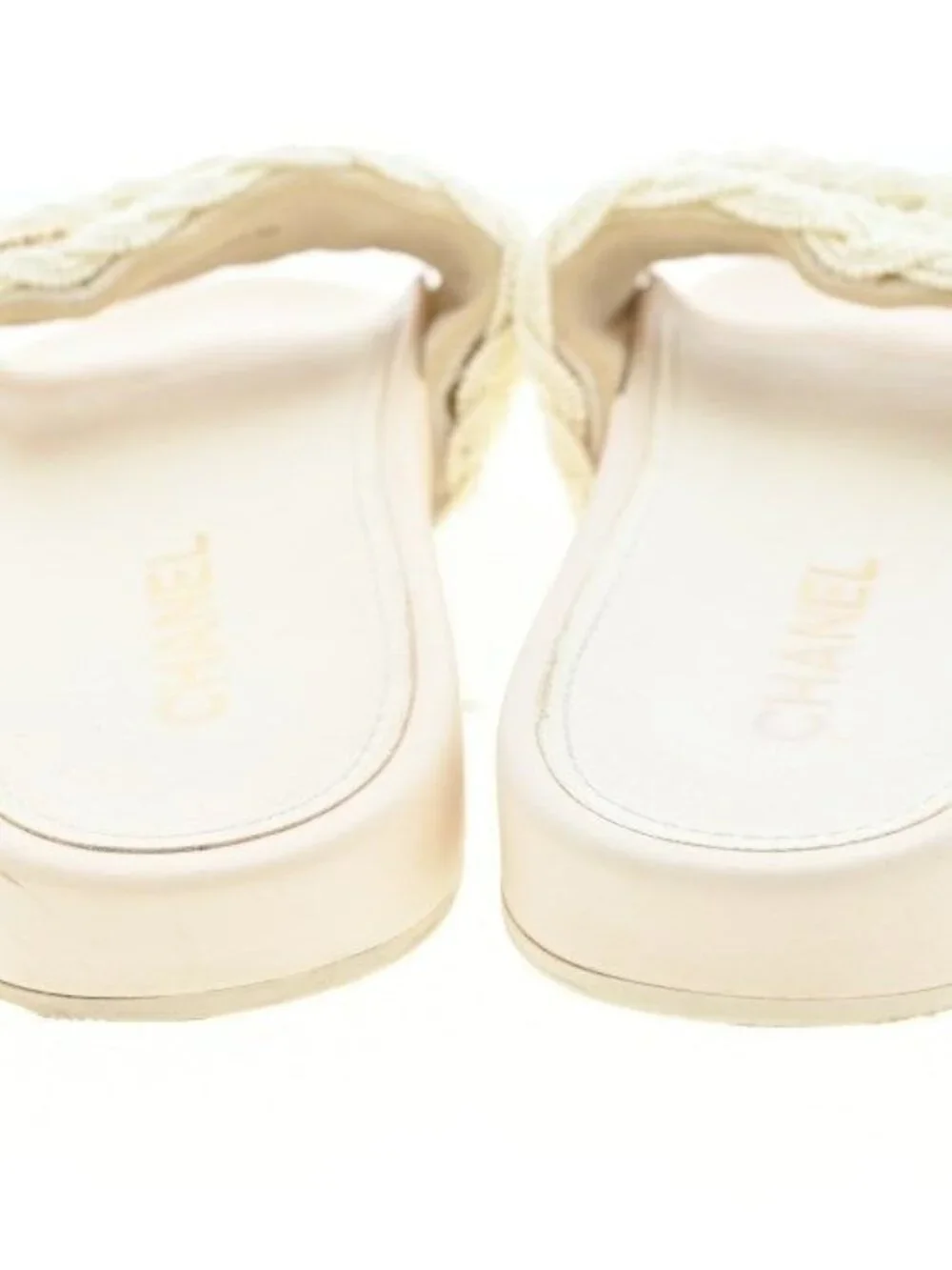 Chanel Sandals Ivory
